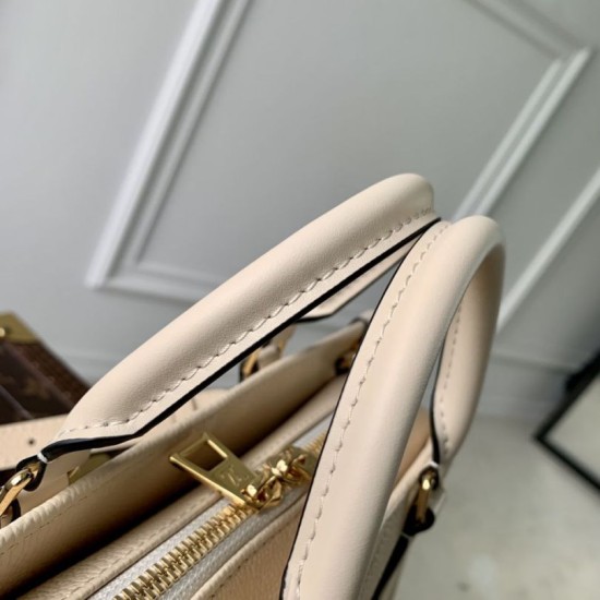 Replica Borsa tote Louis Vuitton Onthego East West M23698 Monogram Empreinte Cream