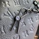 Replica Borsa da uomo Louis Vuitton Steamer Messenger M23742 Monogram Taurillon Nero