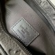 Replica Borsa da uomo Louis Vuitton Steamer Messenger M23742 Monogram Taurillon Nero