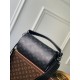 Replica Borsa Louis Vuitton Soft Polochon MM M46692 Monogram Nero