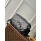 Replica Borsa Louis Vuitton Steamer Messenger da uomo M46795 Monogram Eclipse