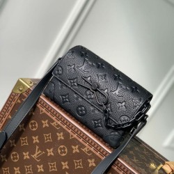 Replica Portafoglio indossabile Louis Vuitton Steamer M81746 Borsa da uomo LV Monogram Taurillon
