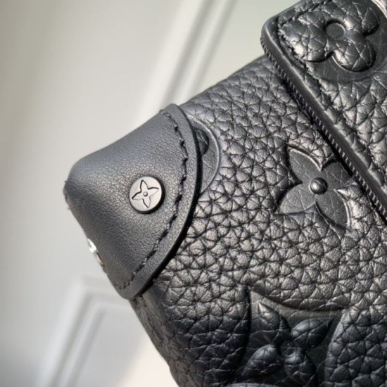 Replica Portafoglio indossabile Louis Vuitton Steamer M81746 Borsa da uomo LV Monogram Taurillon