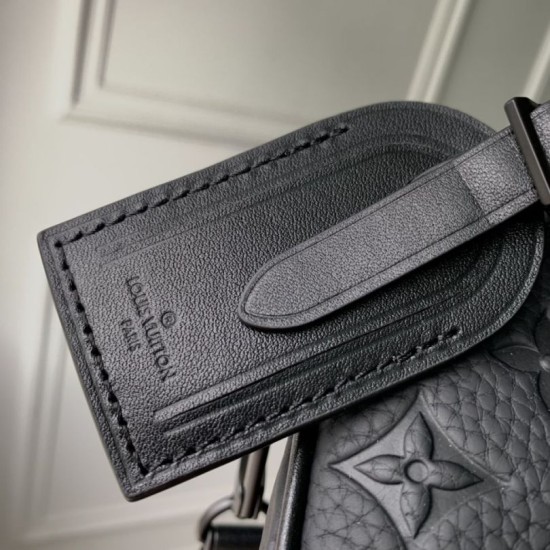 Replica Louis Vuitton Nano Porte Documents Voyage Borsa da uomo M82770 Monogram Eclipse