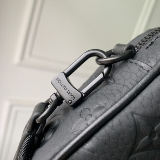 Replica Louis Vuitton Nano Porte Documents Voyage Borsa da uomo M82770 Monogram Eclipse