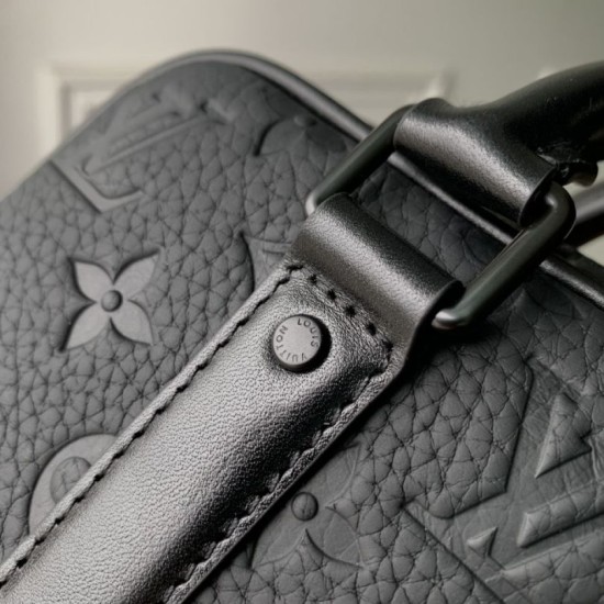 Replica Louis Vuitton Nano Porte Documents Voyage Borsa da uomo M82770 Monogram Eclipse