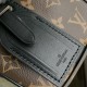 Replica Borsa da uomo Louis Vuitton Nano Porte Documents Voyage M82770 Monogram Macassar