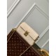 Replica Portafoglio Louis Vuitton con catena Métis M82836 Monogram Empreinte Cream