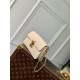Replica Portafoglio Louis Vuitton con catena Métis M82836 Monogram Empreinte Cream