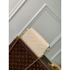 Replica Portafoglio Louis Vuitton con catena Métis M82836 Monogram Empreinte Cream