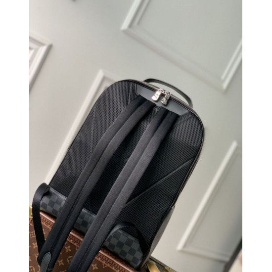 Replica Zaino Louis Vuitton Avenue da uomo N40499 Damier Graphite
