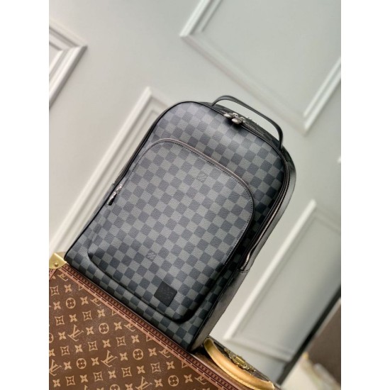 Replica Zaino Louis Vuitton Avenue da uomo N40499 Damier Graphite