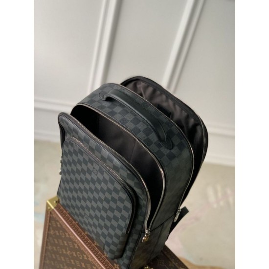 Replica Zaino Louis Vuitton Avenue da uomo N40499 Damier Graphite