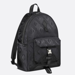 Replica Zaino Dior Explorer CD Diamond Mirage Ski Capsule Nylon Nero