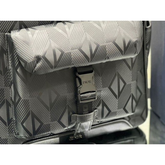 Replica Zaino Dior Explorer CD Diamond Mirage Ski Capsule Nylon Nero