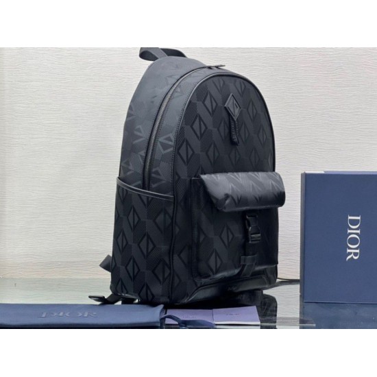 Replica Zaino Dior Explorer CD Diamond Mirage Ski Capsule Nylon Nero
