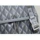 Replica Dior Hit the Road Zaino da uomo CD Diamond Canvas Grigio