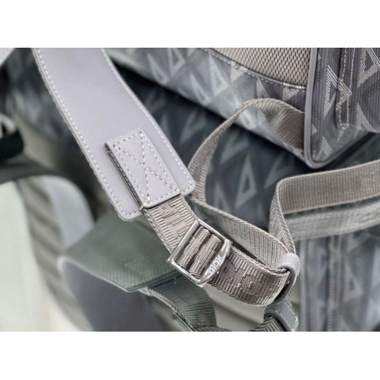 Replica Dior Hit the Road Zaino da uomo CD Diamond Canvas Grigio