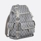 Replica Dior Hit the Road Zaino da uomo CD Diamond Canvas Grigio