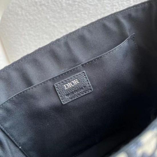 Replica Borsa a tracolla Dior Explorer Oblique Jacquard Nera Replica Borsa a tracolla Dior Explorer Oblique Jacquard Nera