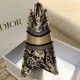 Replica Borsa tote Dior media a libro Jardin d'Hiver ricamo Beige