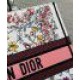Replica Borsa Dior Large Book Tote Bag Multicolor Florilegio Ricamo Bianco