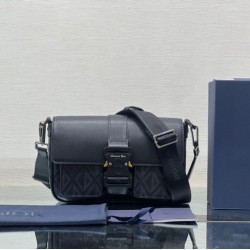 Replica Dior Hit the Road Messenger Borsa da uomo CD Diamond Black