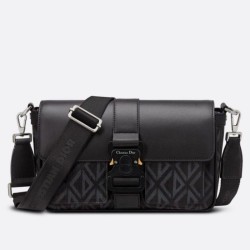 Replica Dior Hit the Road Messenger Borsa da uomo CD Diamond Black