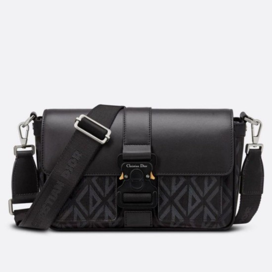 Replica Dior Hit the Road Messenger Borsa da uomo CD Diamond Black