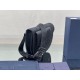 Replica Custodia da uomo Dior Saddle Dior Oblique Jacquard nera