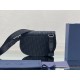 Replica Custodia da uomo Dior Saddle Dior Oblique Jacquard nera