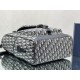 Replica Borsa tote Dior Explorer Dior Oblique Jacquard Nera