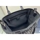 Replica Borsa tote Dior Explorer Dior Oblique Jacquard Nera