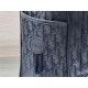 Replica Borsa tote Dior Explorer Tessuto tecnico Dior Oblique Mirage Nero