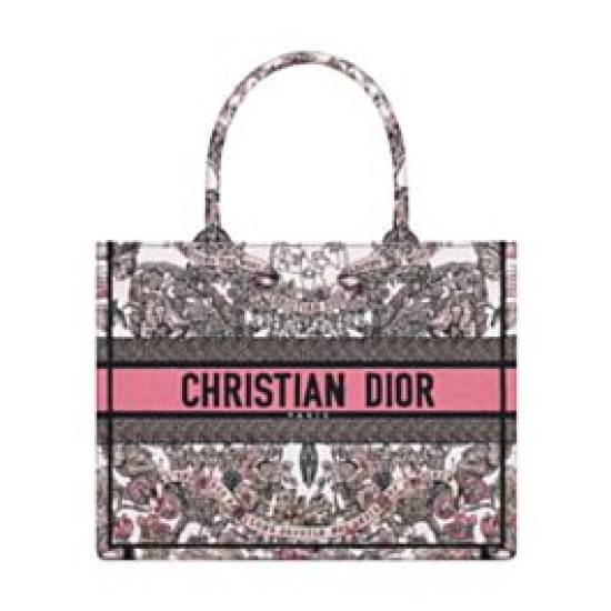 Replica Christian Dior Borsa tote media Dior Book Borsa rosa a tema Butterfly Around The World. Ricamo grafico Replica Christian Dior Borsa tote media Dior Book Borsa rosa a tema Butterfly Around The World. Ricamo grafico