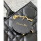 Replica Christian Dior Borsa tote media Dior Book Nera Motivo Macrocannage