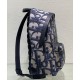 Replica Zaino Christian Dior Rider Maxi Dior Oblique jacquard Blu scuro