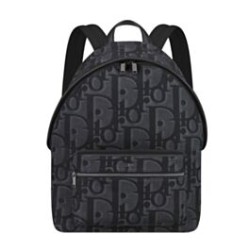 Replica Zaino Christian Dior Rider Maxi Dior Oblique jacquard Nero