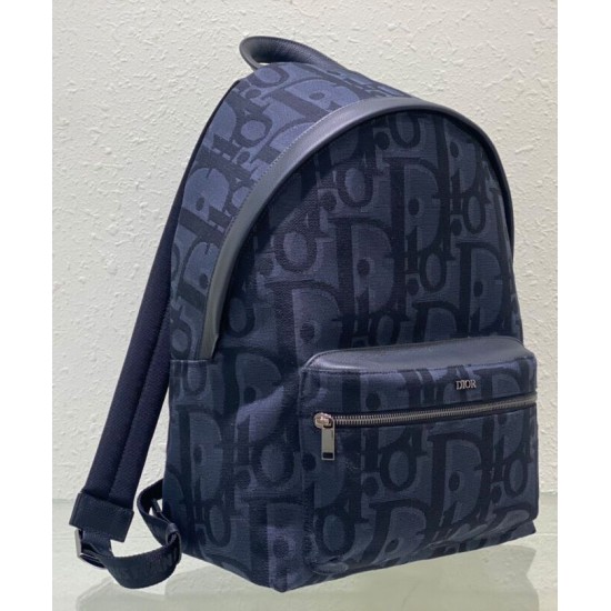Replica Zaino Christian Dior Rider Maxi Dior Oblique jacquard Nero