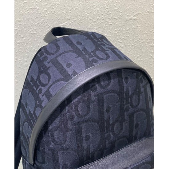 Replica Zaino Christian Dior Rider Maxi Dior Oblique jacquard Nero