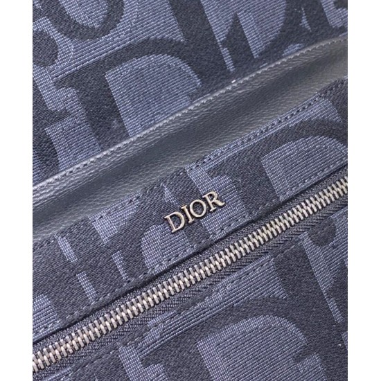Replica Zaino Christian Dior Rider Maxi Dior Oblique jacquard Nero