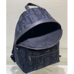 Replica Zaino Christian Dior Rider Maxi Dior Oblique jacquard Nero