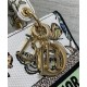 Replica Borsa Christian Dior Medium Lady D-Lite Crema con motivo Toile de Jouy Mexico bianco multicolor