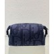 Replica Borsa da toilette Christian Dior Nero Maxi Dior Oblique jacquard Ottone con finitura rutenio Firma Dior Replica Borsa da toilette Christian Dior Nero Maxi Dior Oblique jacquard Ottone con finitura rutenio Firma Dior