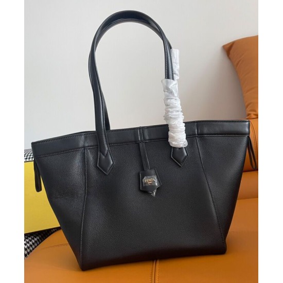 Replica Borsa media Fendi Origami 8BH414 Nera