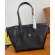 Replica Borsa media Fendi Origami 8BH414 Nera