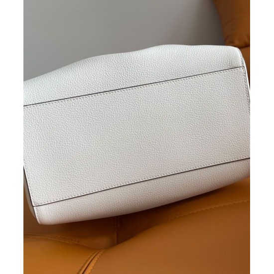 Replica Borsa media Fendi Origami 8BH414 Bianca
