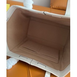 Replica Borsa media Fendi Origami 8BH414 Bianca