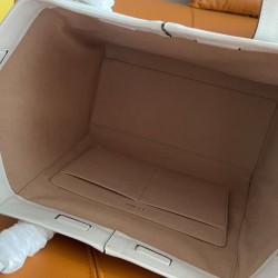 Replica Borsa media Fendi Origami 8BH414 Bianca