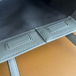 Replica Borsa mini Fendi Origami 8BS083 Grigia